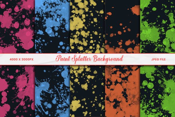 Integrating Watercolor Paint Splatters Backgrounds into Professional Design Workflows