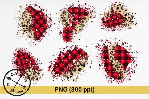 Leopard & Buffalo Plaid Patches
