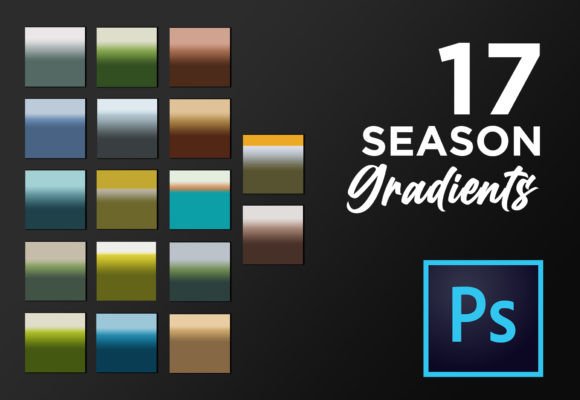 Photoshop Season Gradient Collection: Elevate Your Designs with Elegant Color Transitions