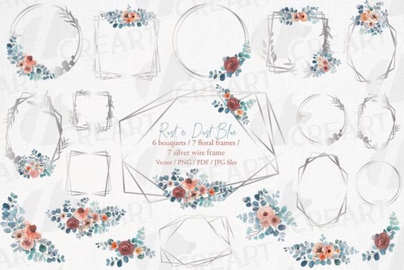 Rust and Dust Blue Eucalyptus Silver Frames: A Practical Guide for Wedding Designers and DIY Creators
