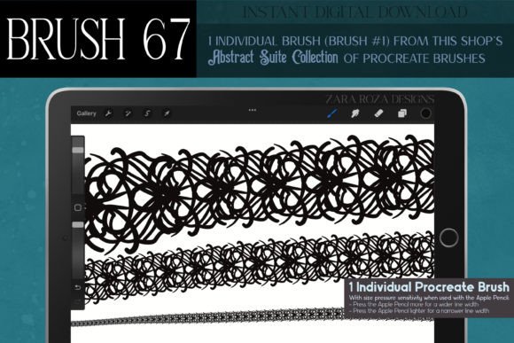 Unlocking the Potential of Procreate Brush 67 – Abstract Suite for Digital Art
